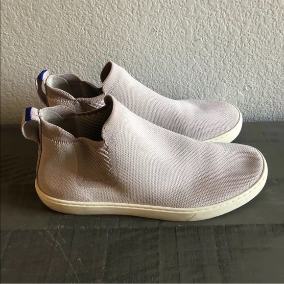 Rothy's Shoes - Rothy's The Chelsea Casual Boot Shade Lilac Grey